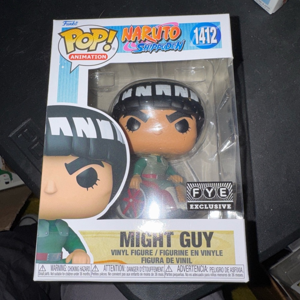 Funko Might Guy Vinyl Figure with Green and Black